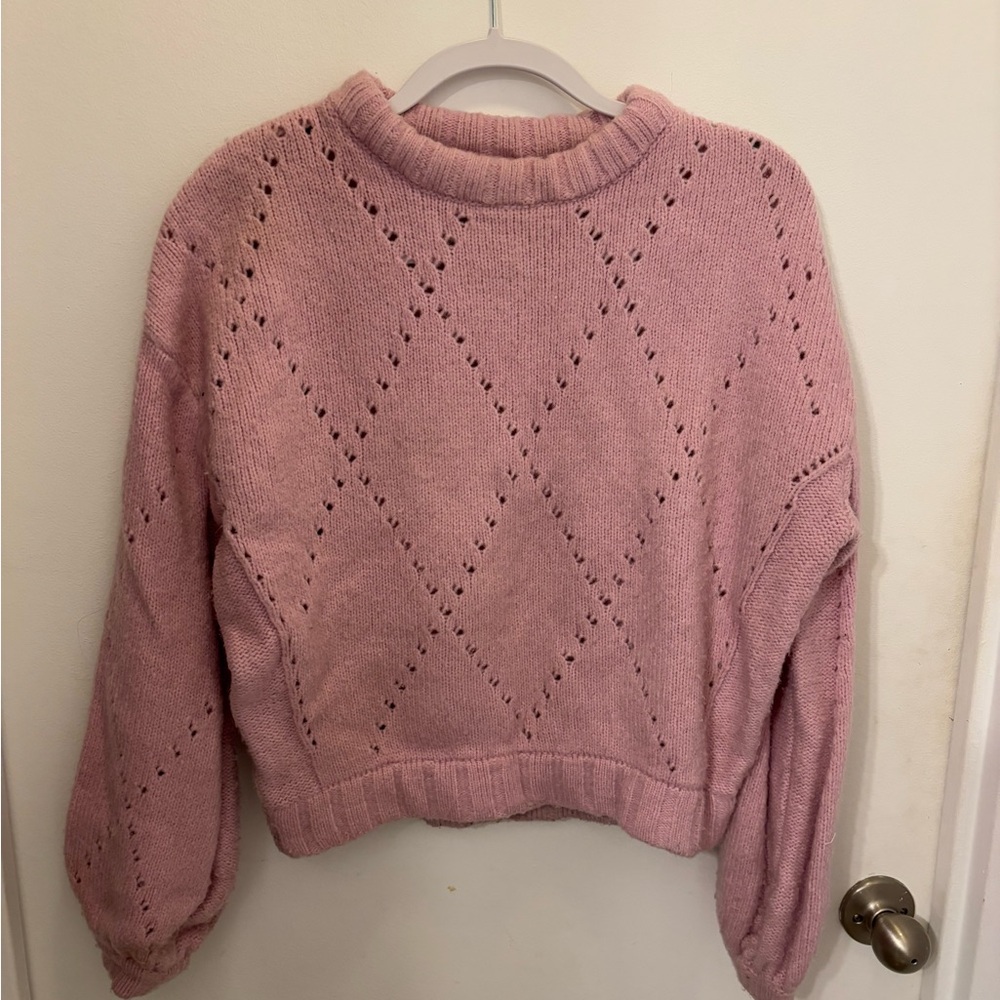 For Love And Lemons Mia Sweater - Lavender - Medium - Picture 8 of 9